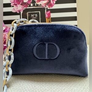 Dior makeup bag with